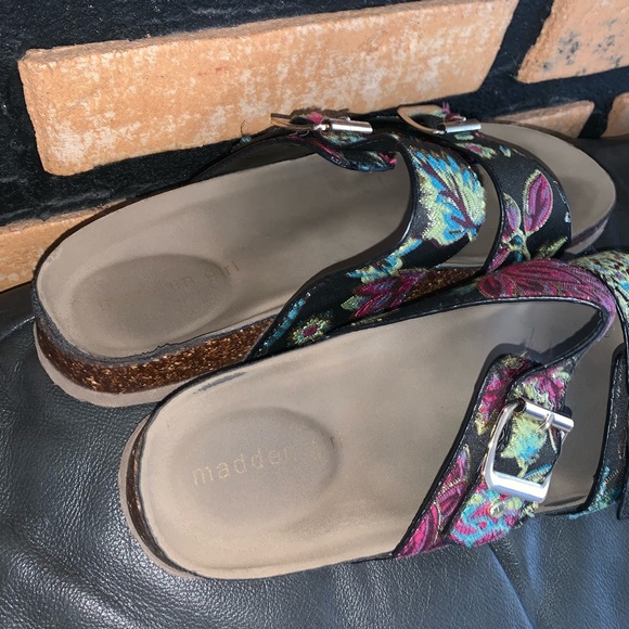 Madden Girl Embroidered Sandals - Picture 6 of 8